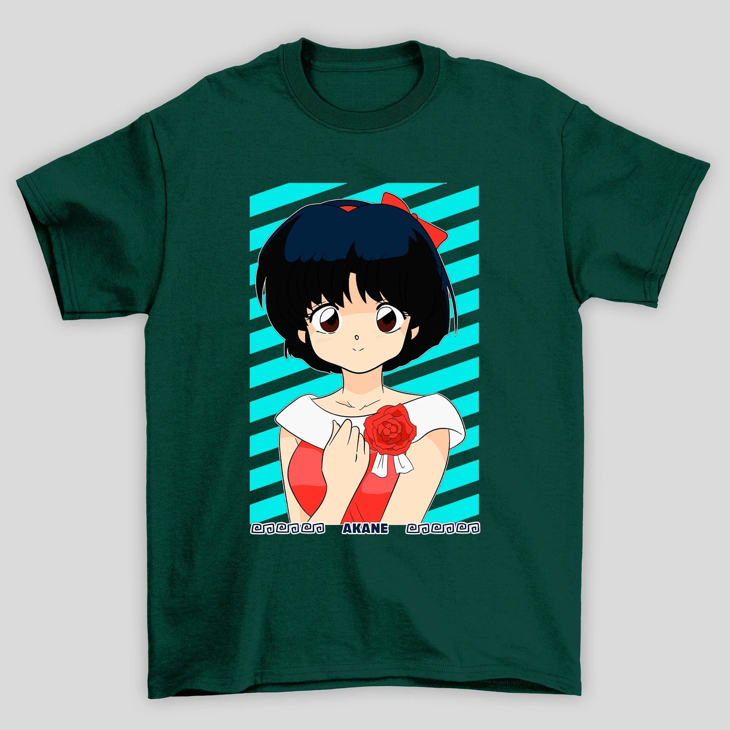 Camiseta Básica Unissex Akane Tendo Ranma