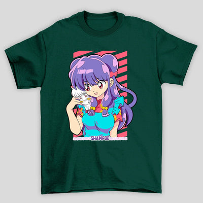 Camiseta Básica Unissex Shampoo Ranma