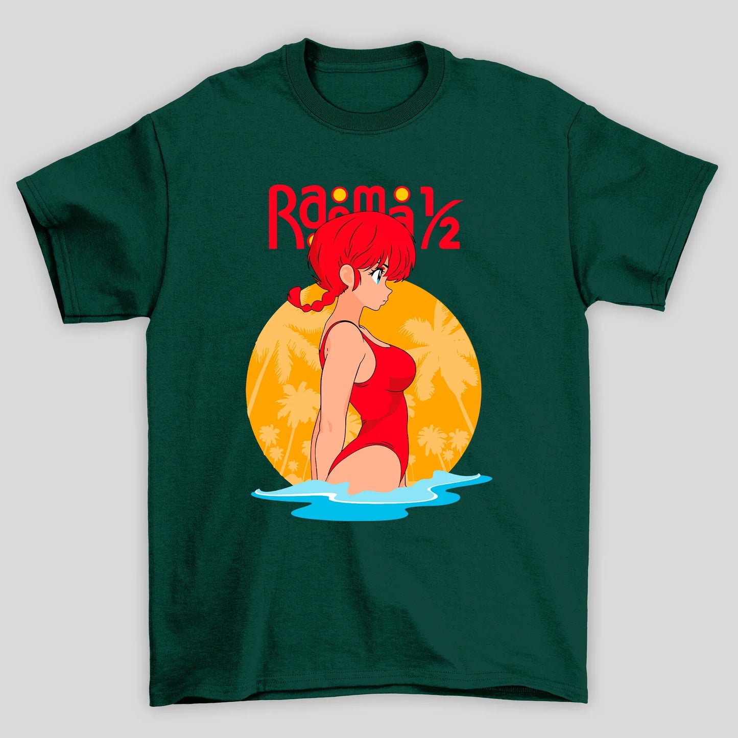 Camiseta Básica Unissex Ranma Saotome Maiô