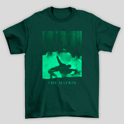 Camiseta Básica Unissex Neo Slow Motion Matrix