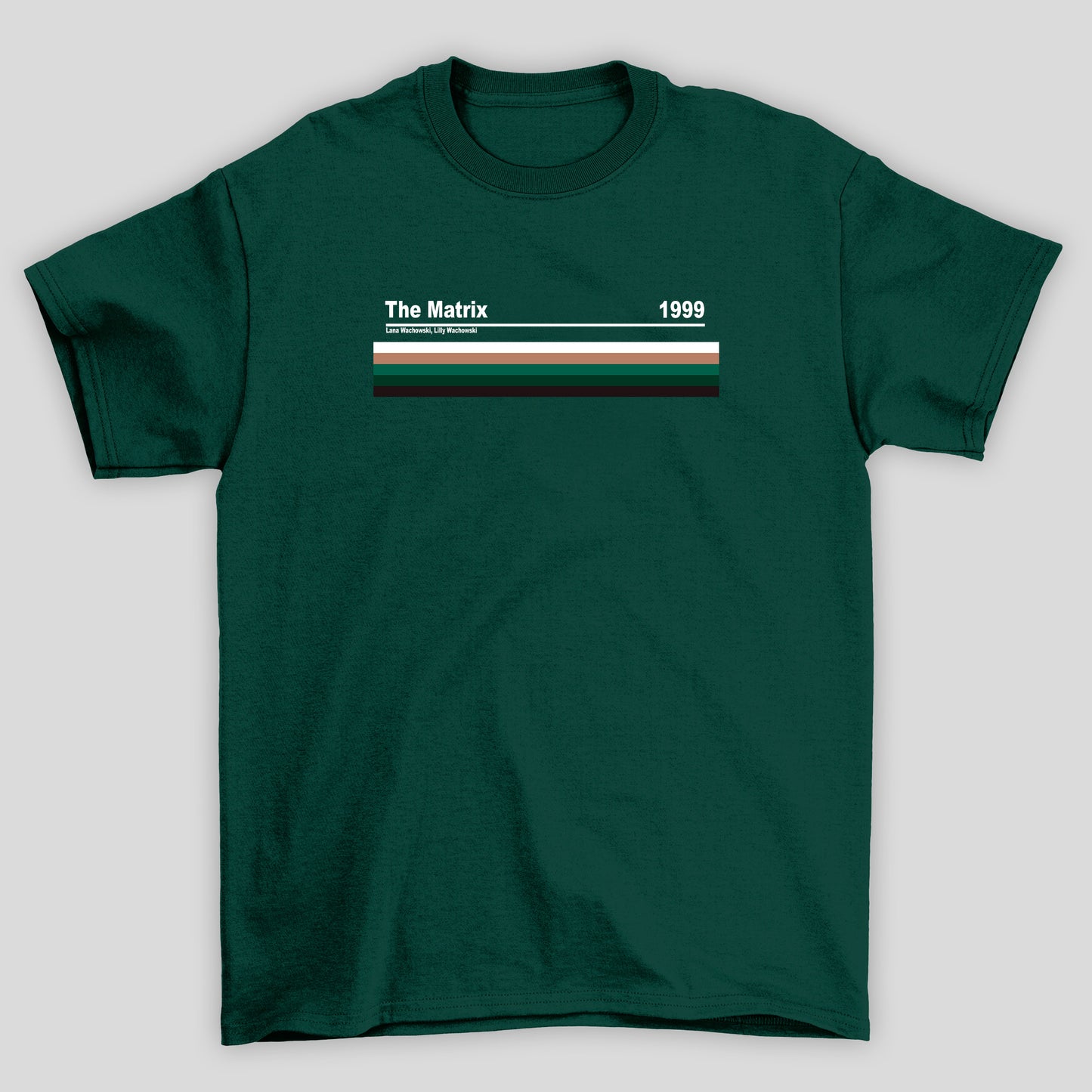 Camiseta Básica Unissex Paleta de Cores Matrix