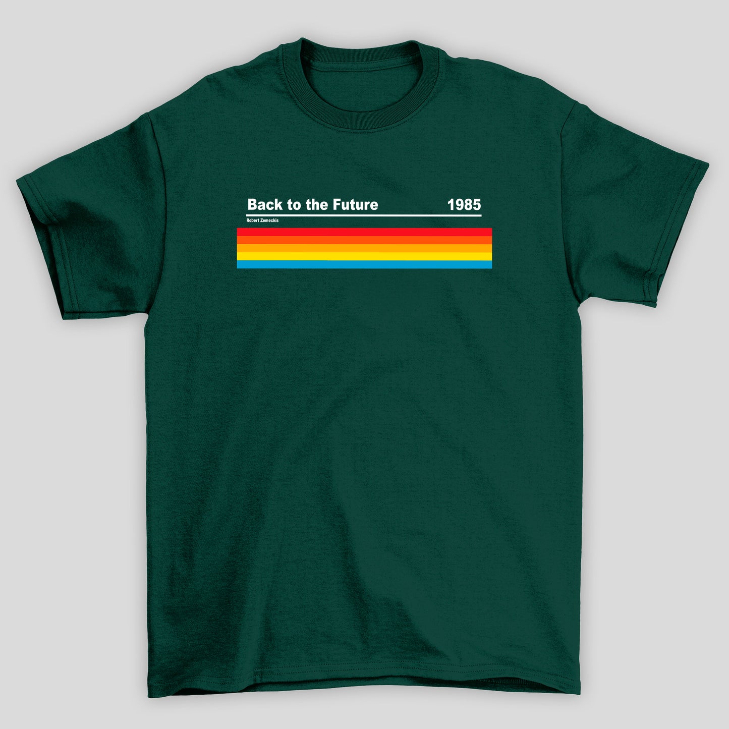 Camiseta Básica Unissex Paleta de Cores Back To Future