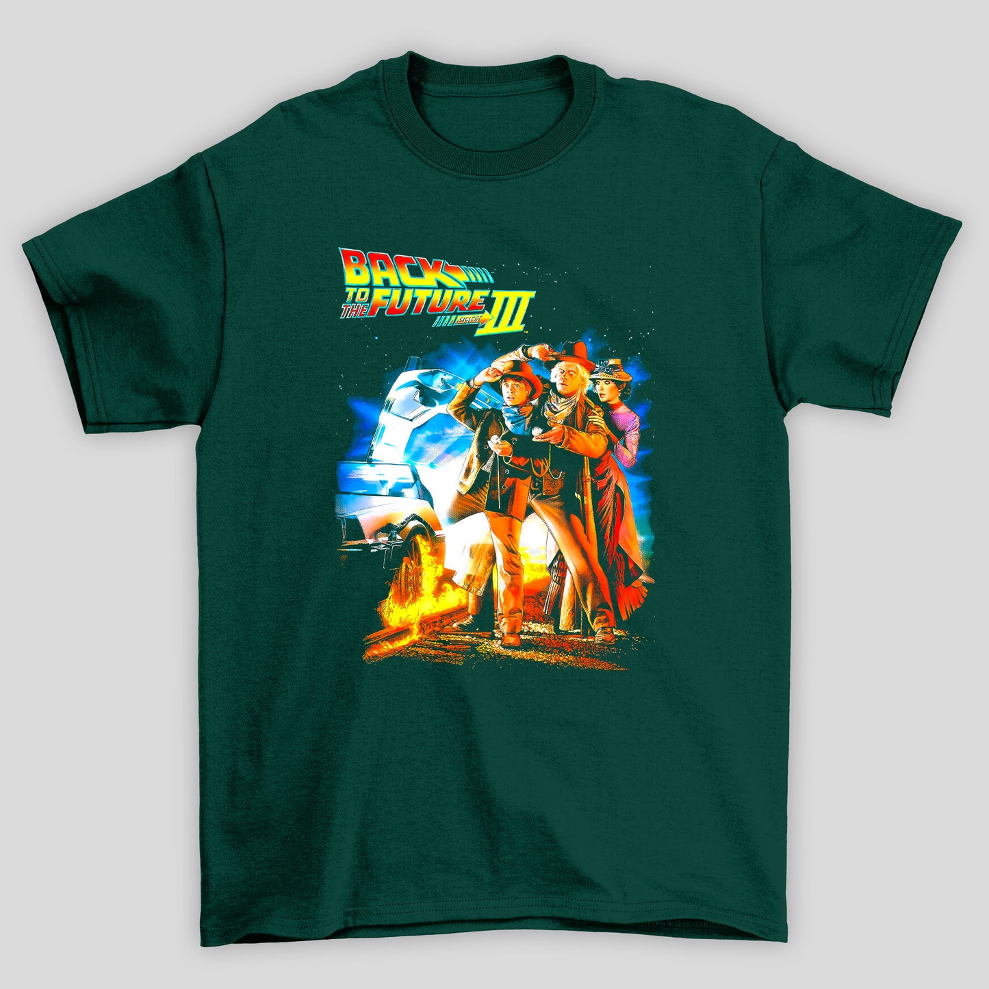 Camiseta Básica Unissex Personagens 3 Back To Future