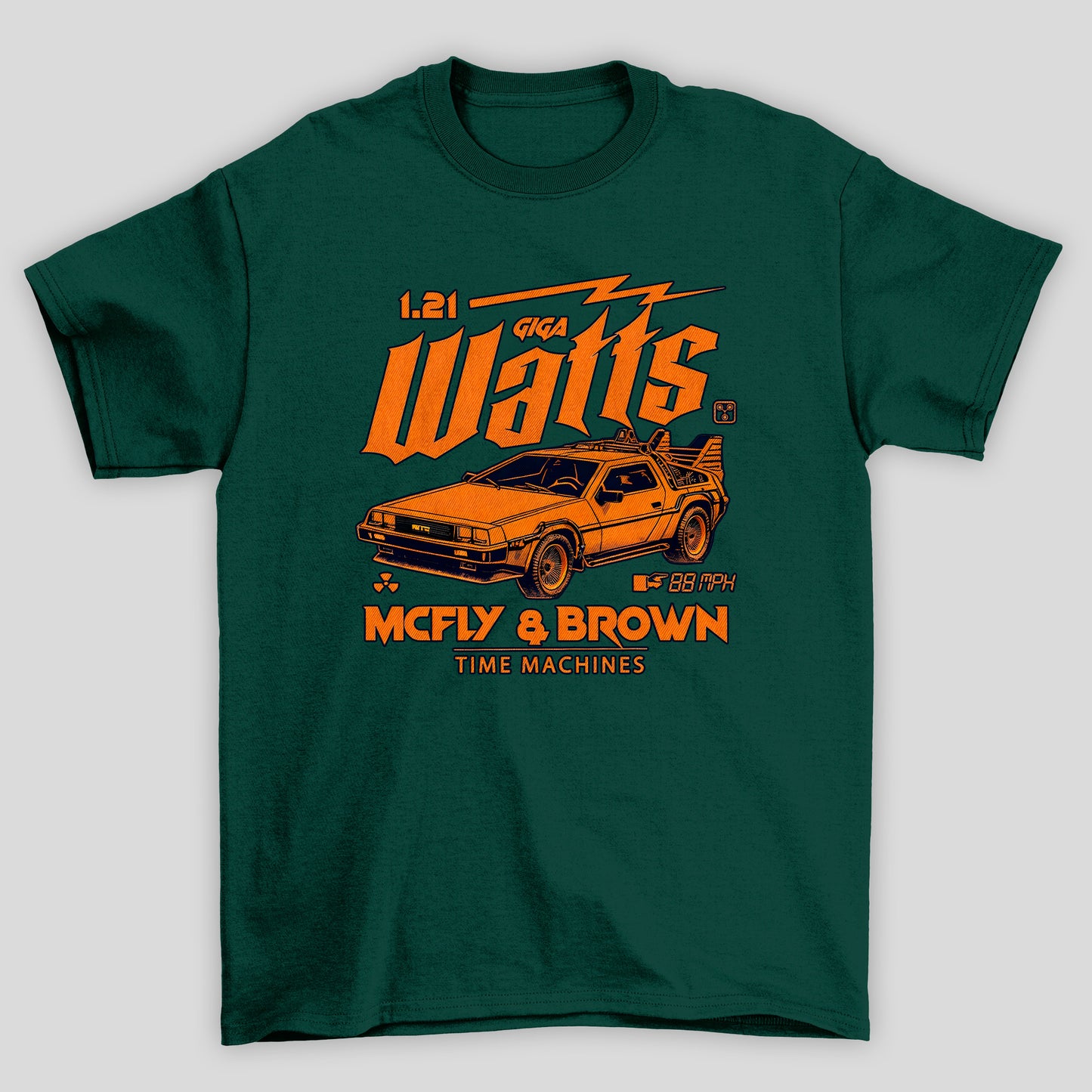 Camiseta Básica Unissex 1.21 Giga Watts Back To Future