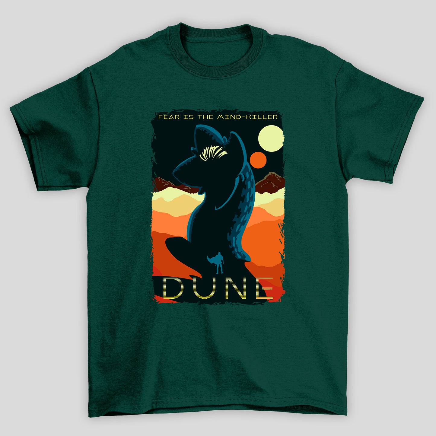 Camiseta Básica Unissex Duna Arte Silhueta