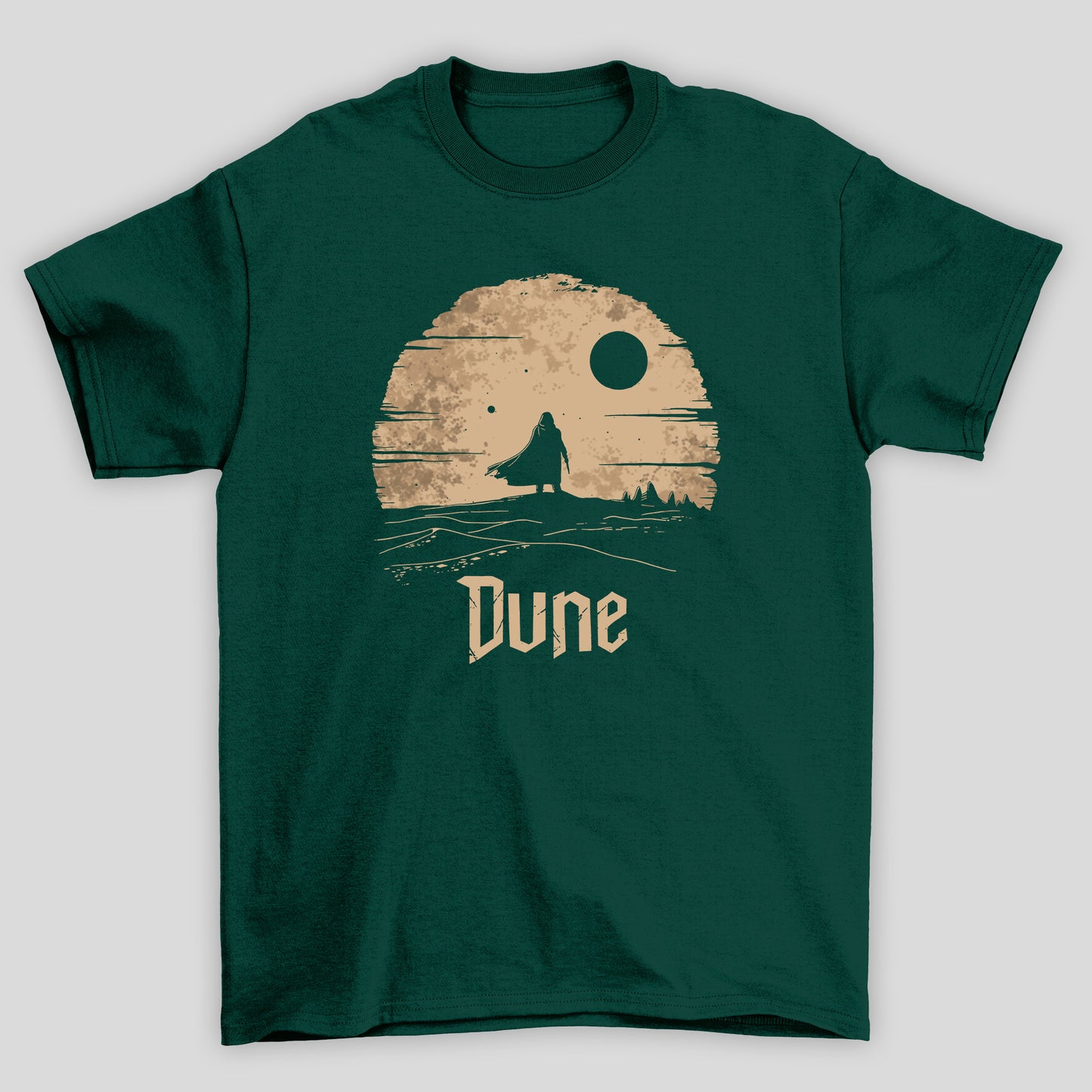 Camiseta Básica Unissex Duna Silhueta Sol