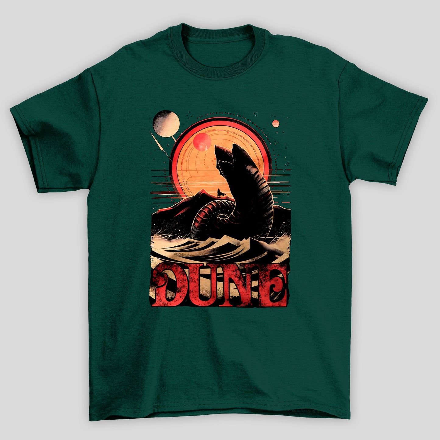Camiseta Básica Unissex Duna Verme Silhueta