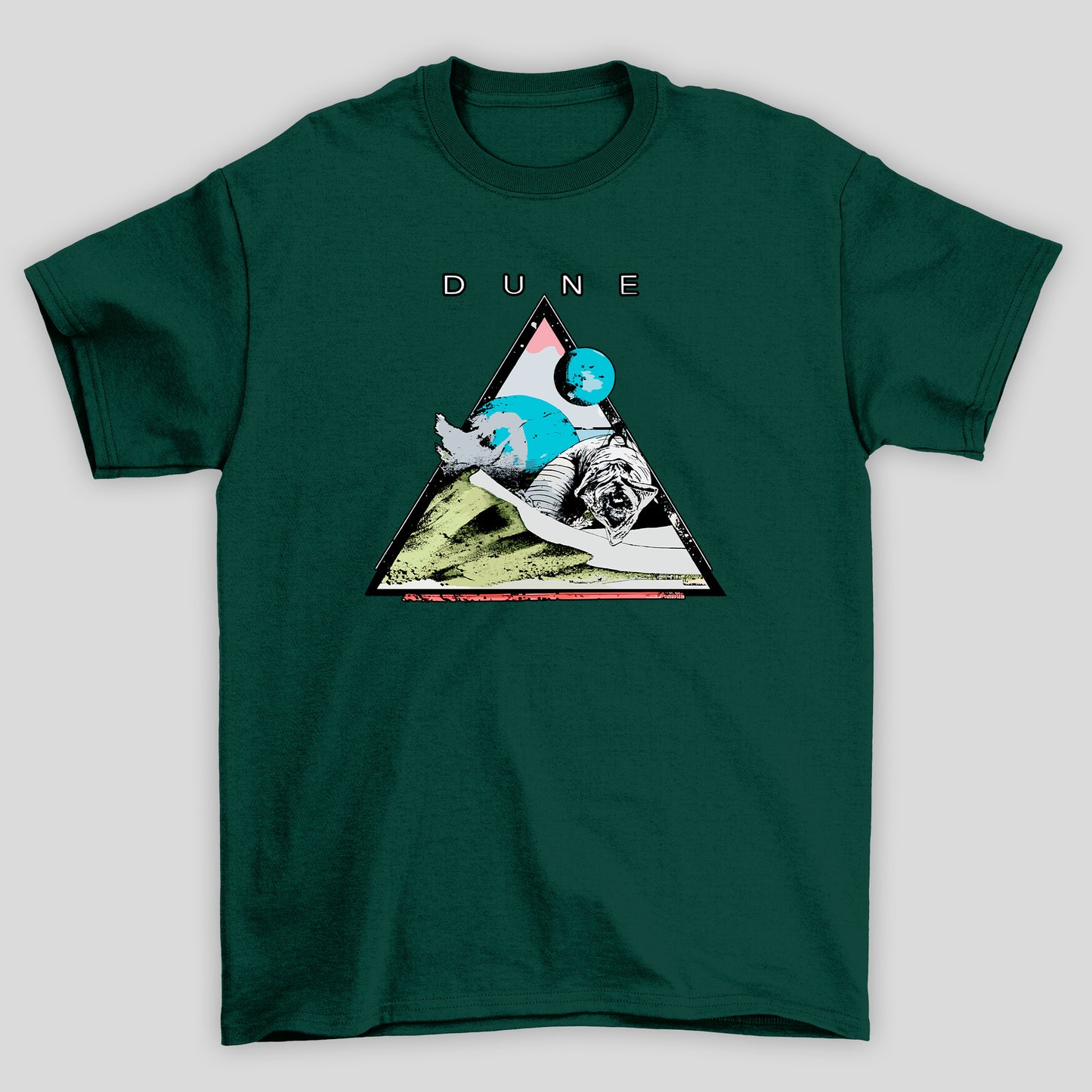 Camiseta Básica Unissex Duna Triangulo Verme