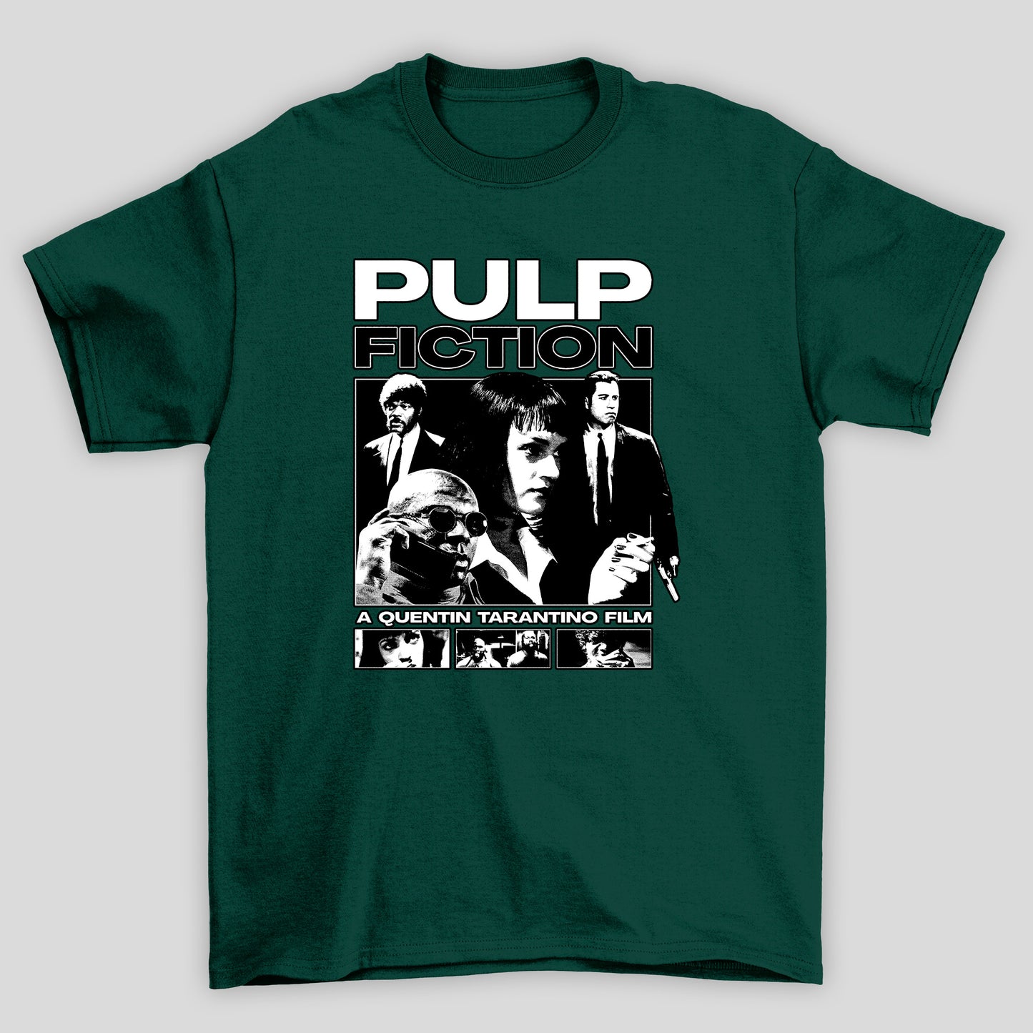Camiseta Básica Unissex A Quentin Tarantino Film Pulp Fiction