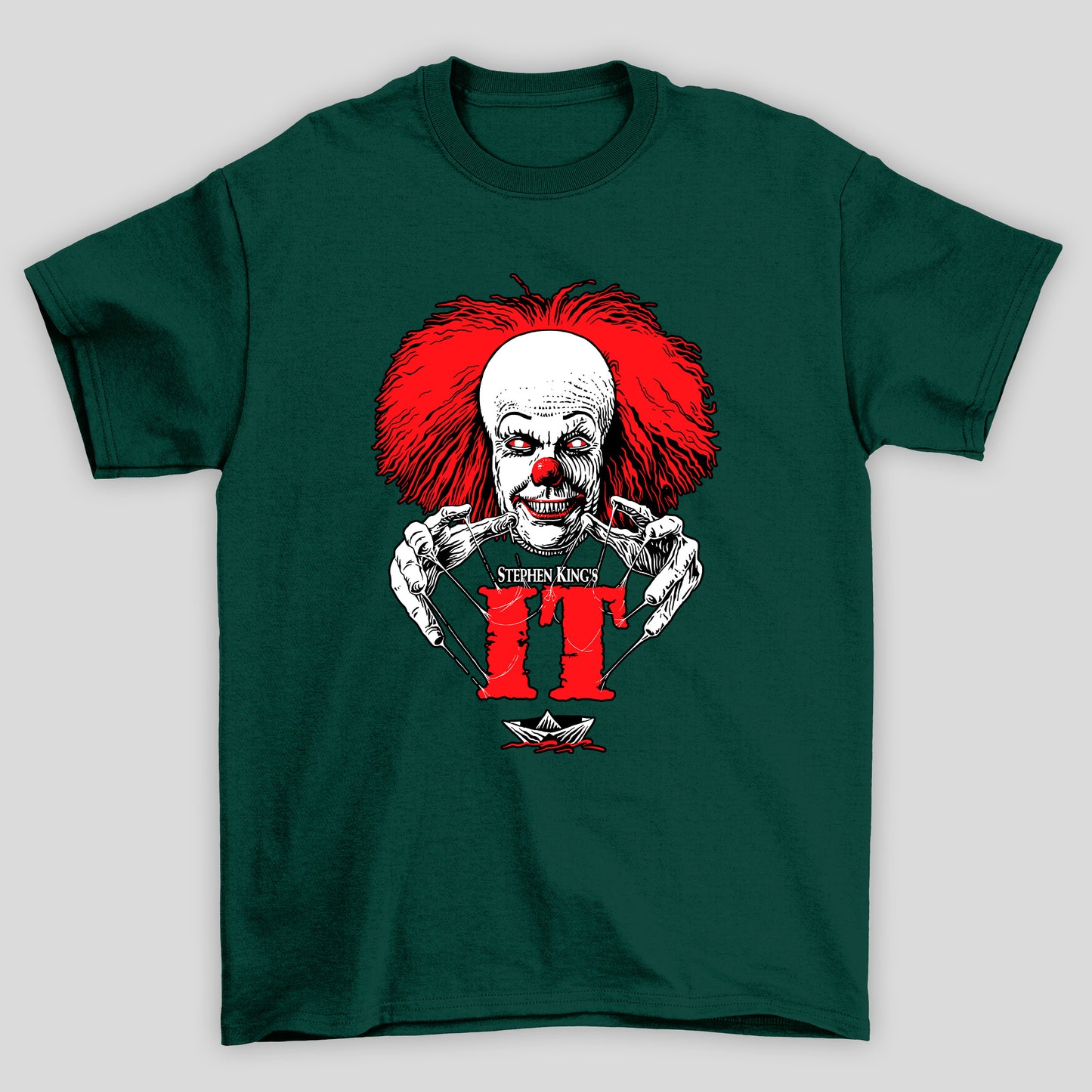 Camiseta Básica Unissex Stephen Kings Old IT A Coisa