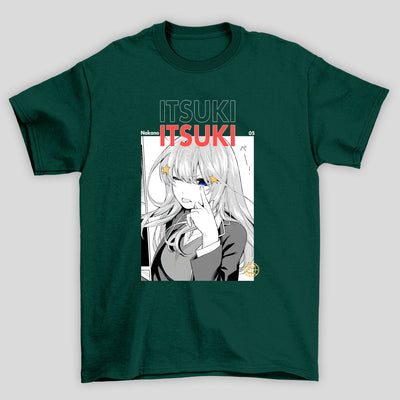 Camiseta Básica Unissex Itsuki Manga The Quintessential Quintuplets
