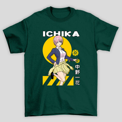 Camiseta Básica Unissex Ichika Uniforme The Quintessential Quintuplets