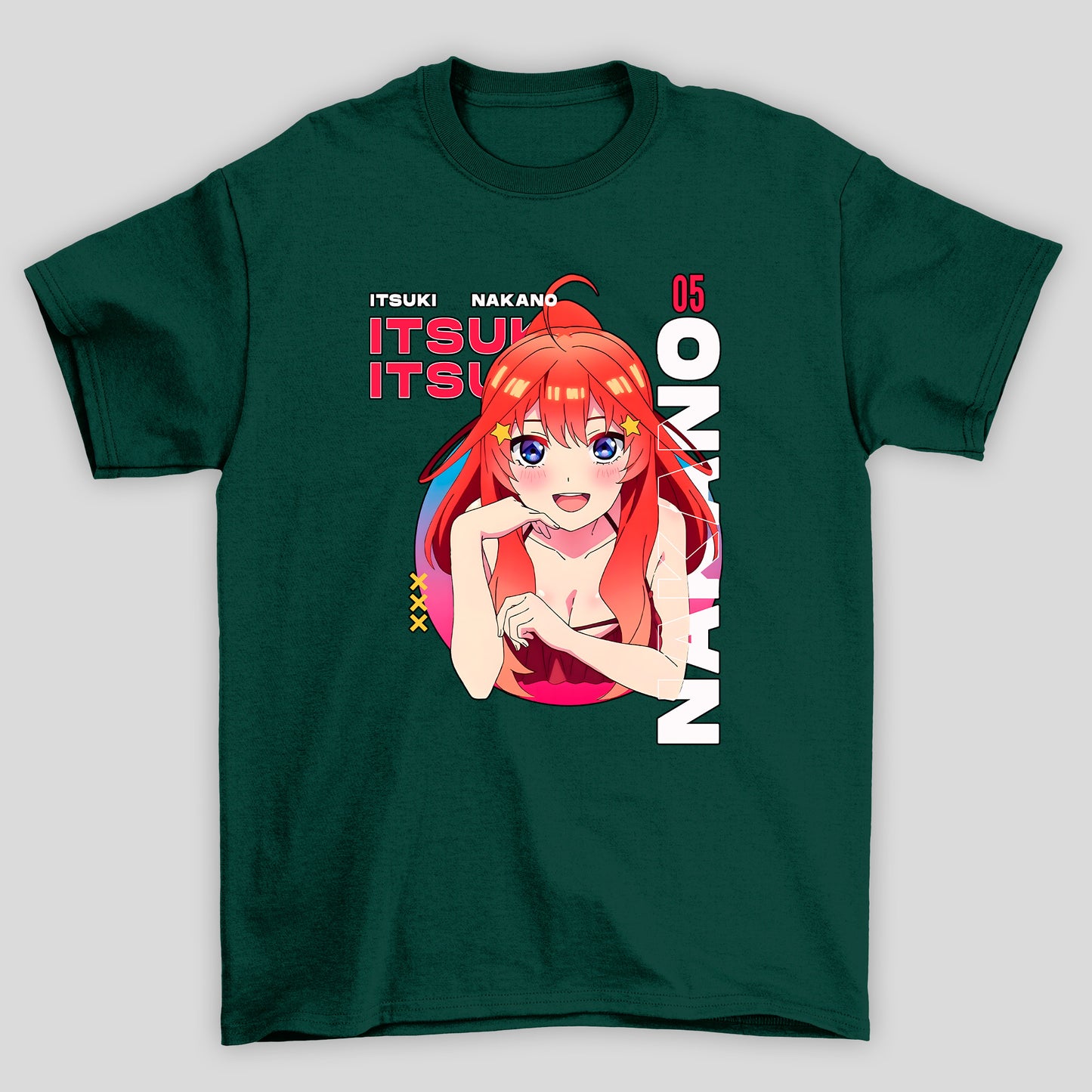 Camiseta Básica Unissex Itsuki Bikini The Quintessential Quintuplets