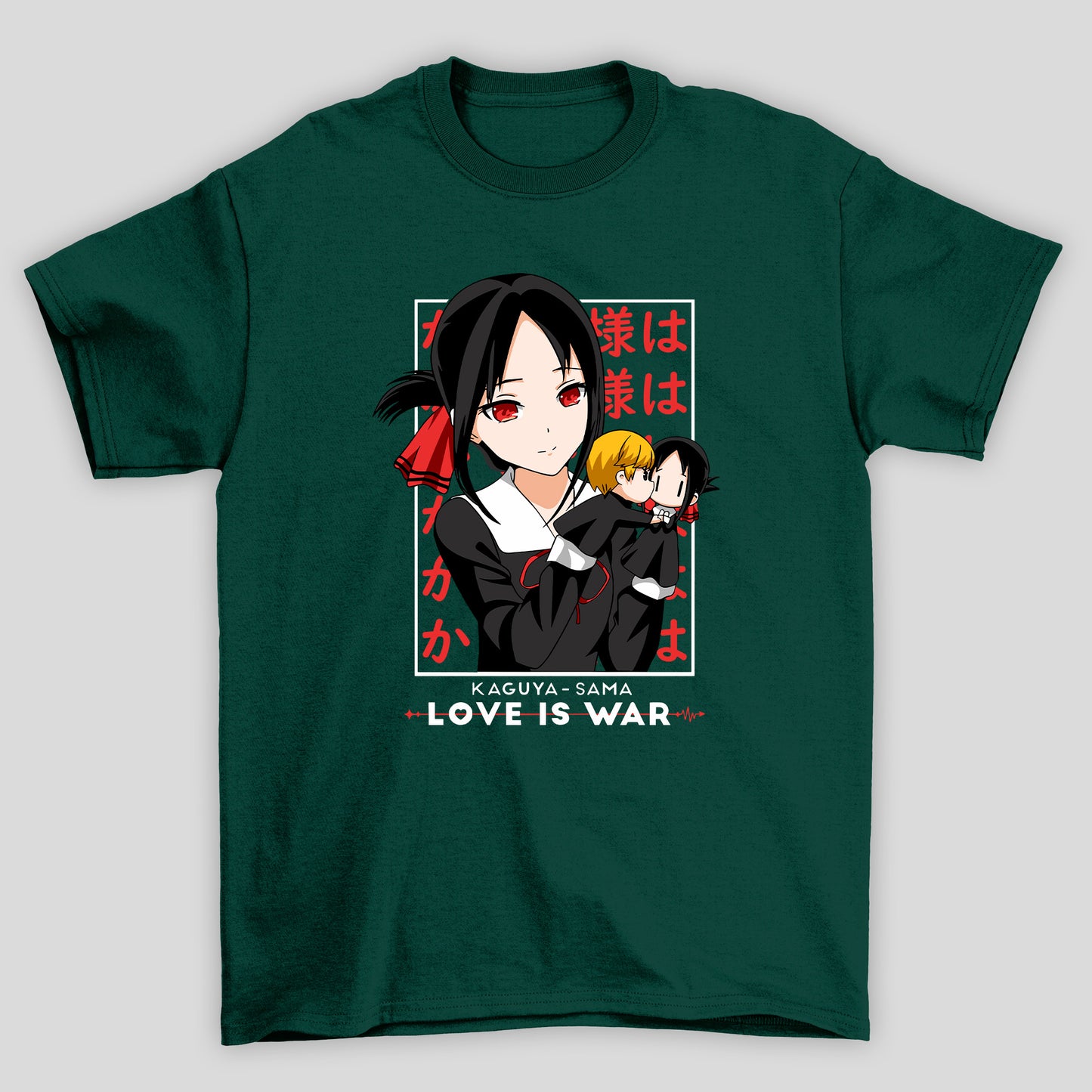Camiseta Básica Unissex Love is War Fantoste Kaguya-sama