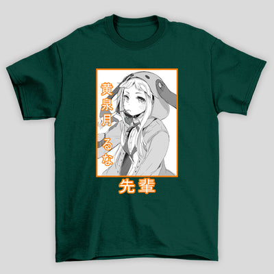 Camiseta Básica Unissex Runa Yomozuki Kanji Kakegurui