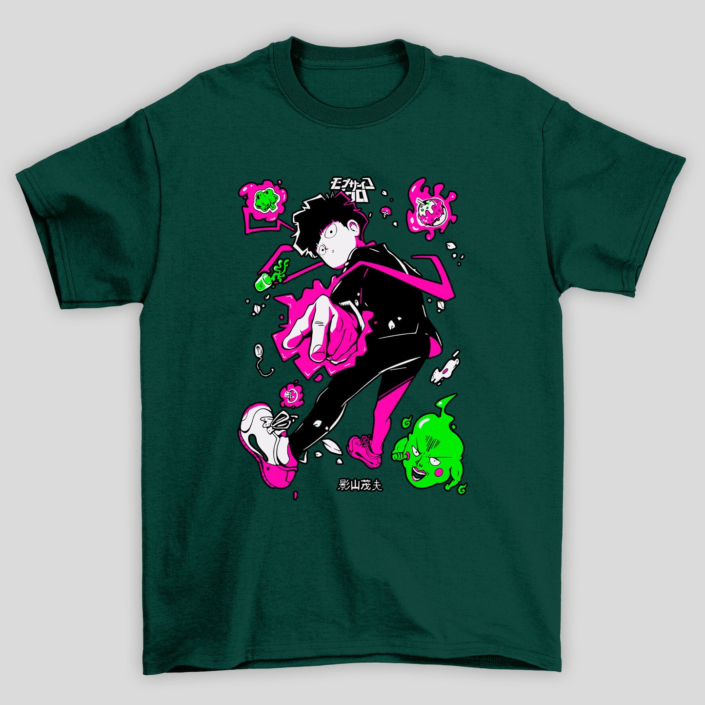 Camiseta Básica Unissex Shigeo Kageyama Mob Psycho 100