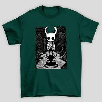Camiseta Básica Unissex Hollow Knight Sombra