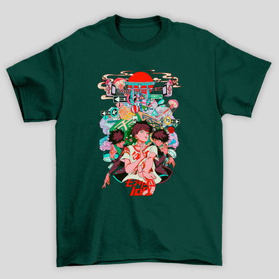 Camiseta Básica Unissex Shigeo Kageyama Cidade Mob Psycho 100