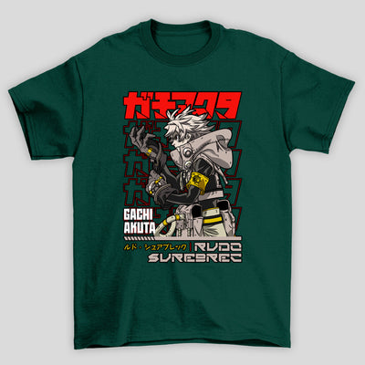 Camiseta Básica Unissex Rudo Sureberec Kanji Gachiakuta