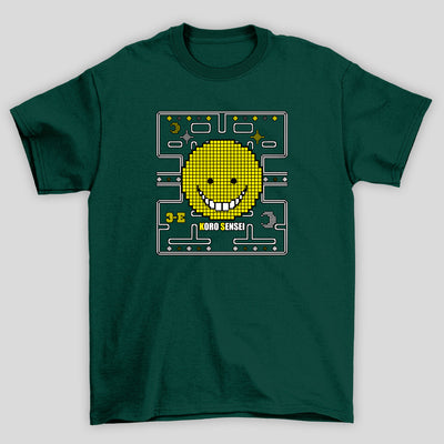 Camiseta Básica Unissex Koro Sensei Pacman