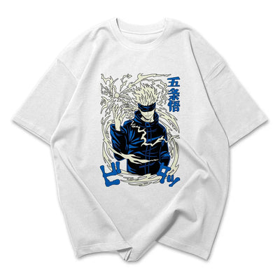 Camiseta Oversized Jujutsu Kaisen Gojo Satoru