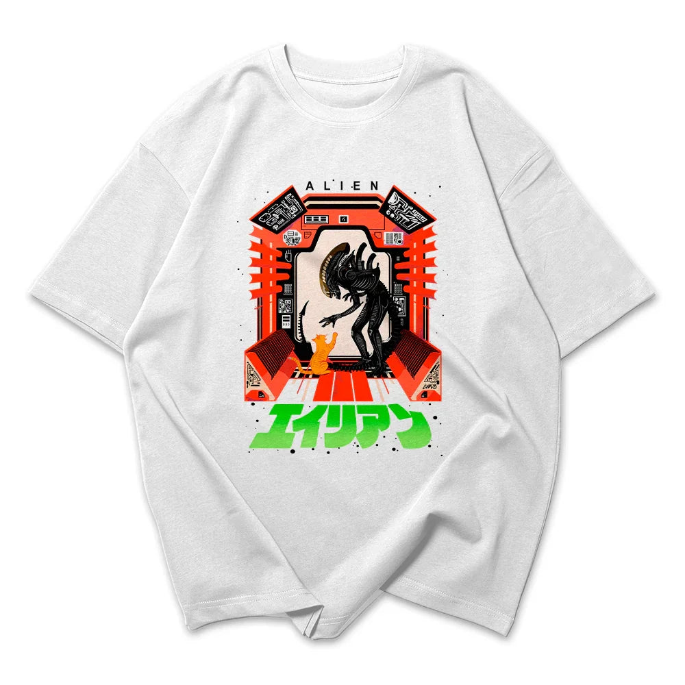 Camiseta Oversized Alien Movie 1979