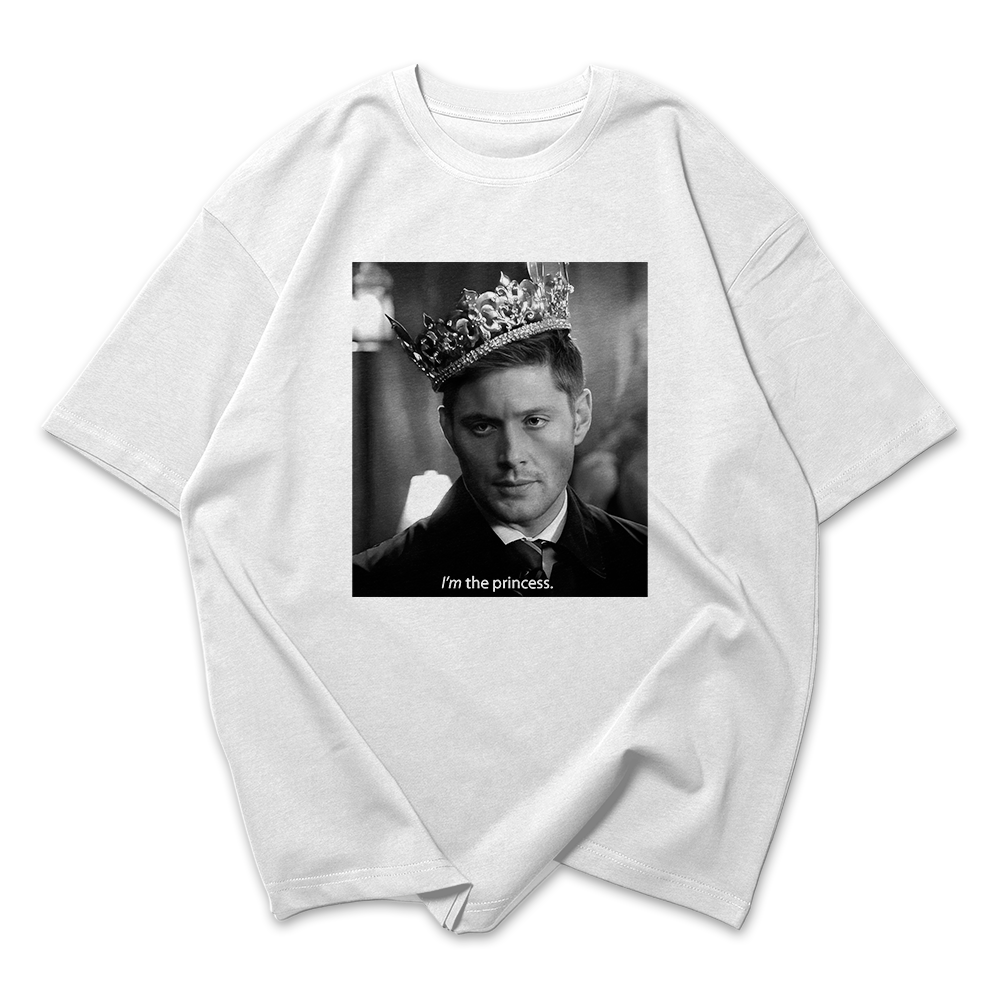 Camiseta Oversized Supernatural I'm The Princess Dean
