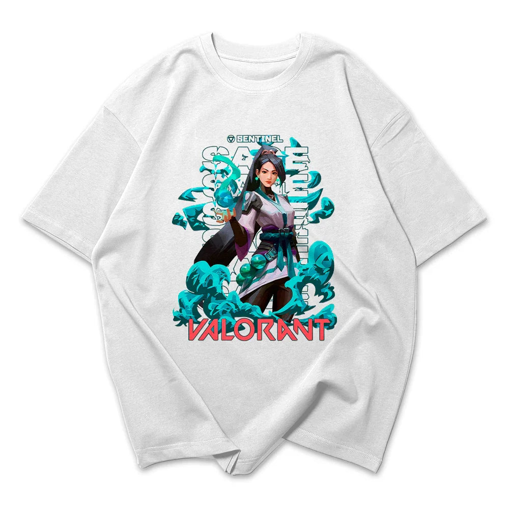 Camiseta Oversized Sage Sentinel Valorant