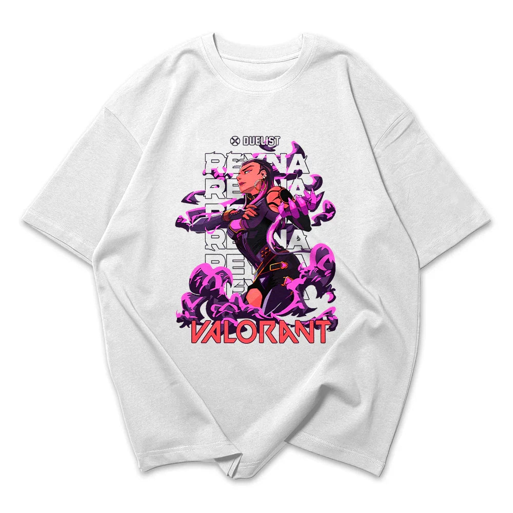 Camiseta Oversized Reyna Duaelist Valorant