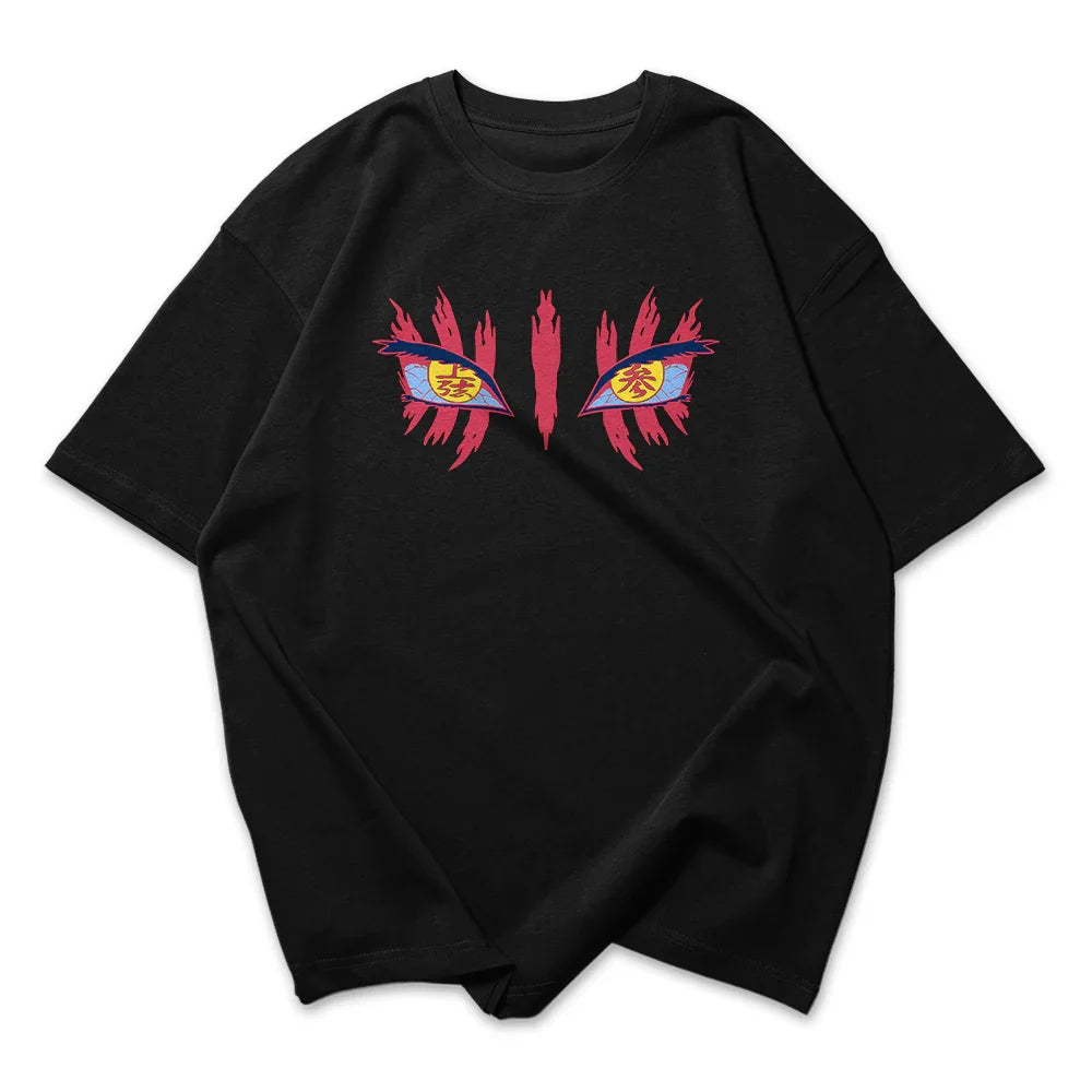 Camiseta Oversized Akasa Demon Slayer