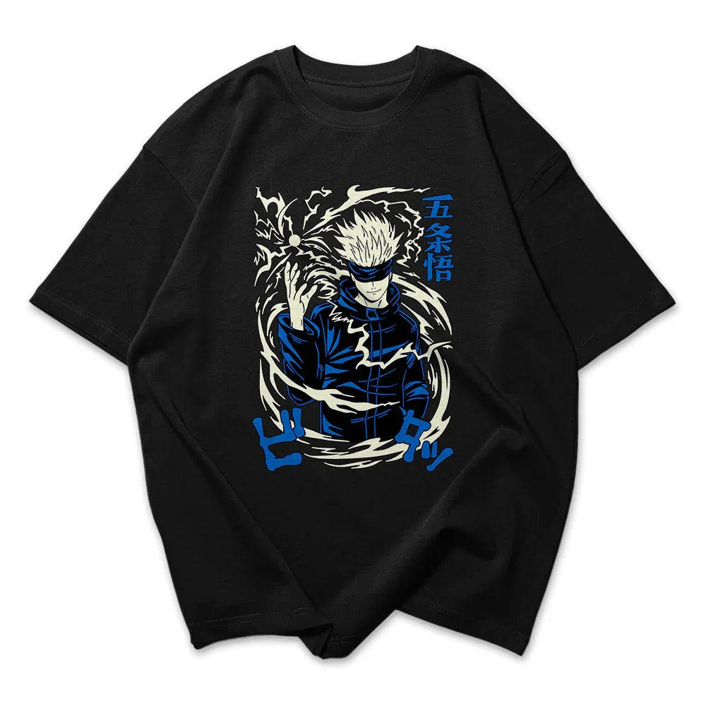 Camiseta Oversized Jujutsu Kaisen Gojo Satoru