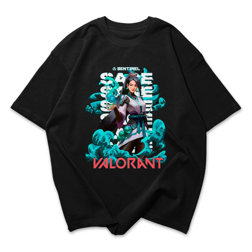 Camiseta Oversized Sage Sentinel Valorant