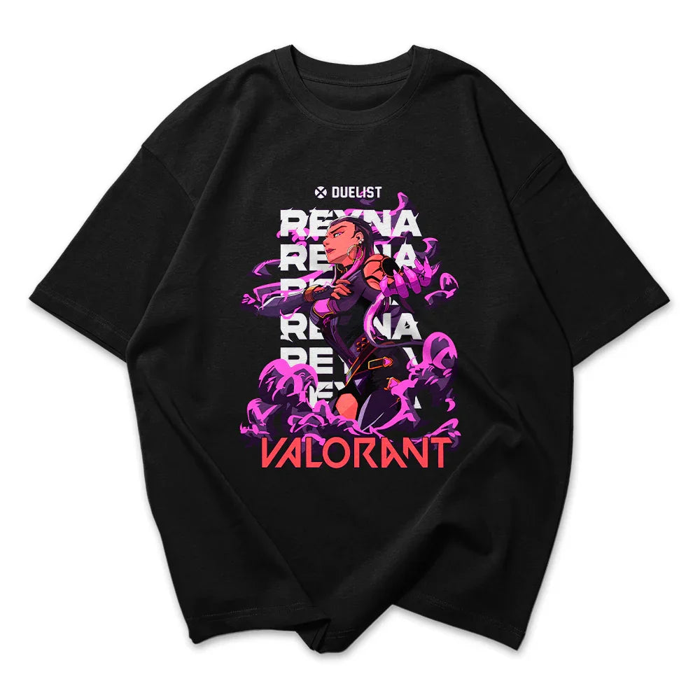 Camiseta Oversized Reyna Duaelist Valorant
