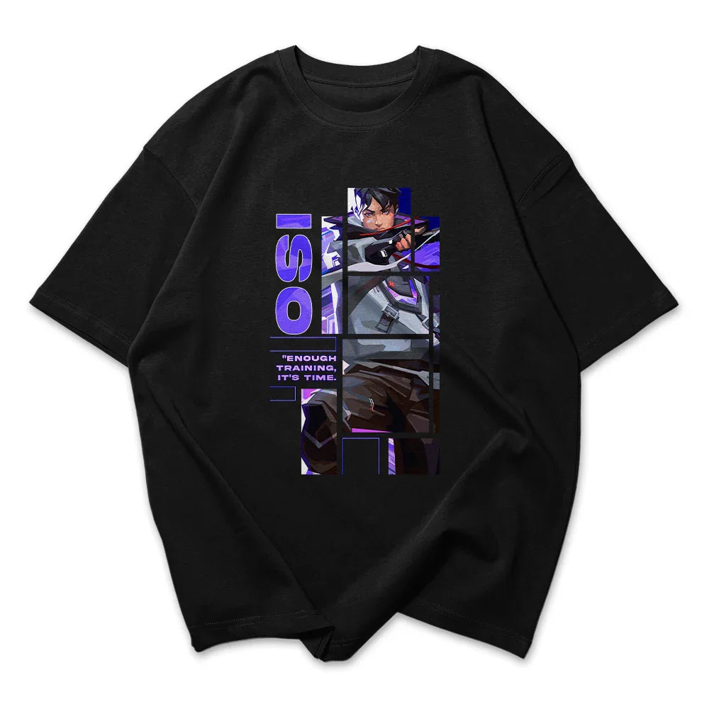 Camiset Oversized Valorant Iso Quadrados