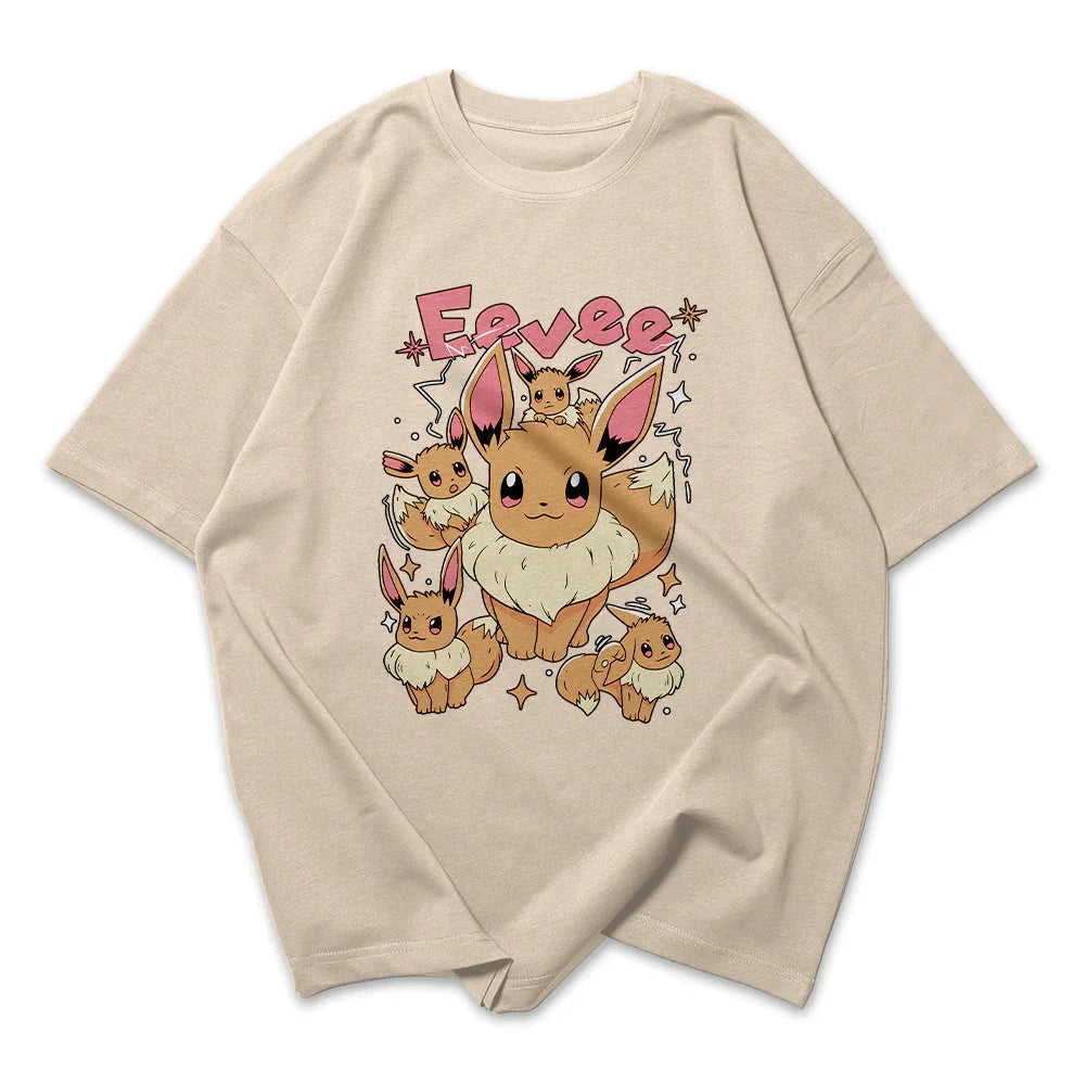 Camiseta Oversized Pokemon Eeve