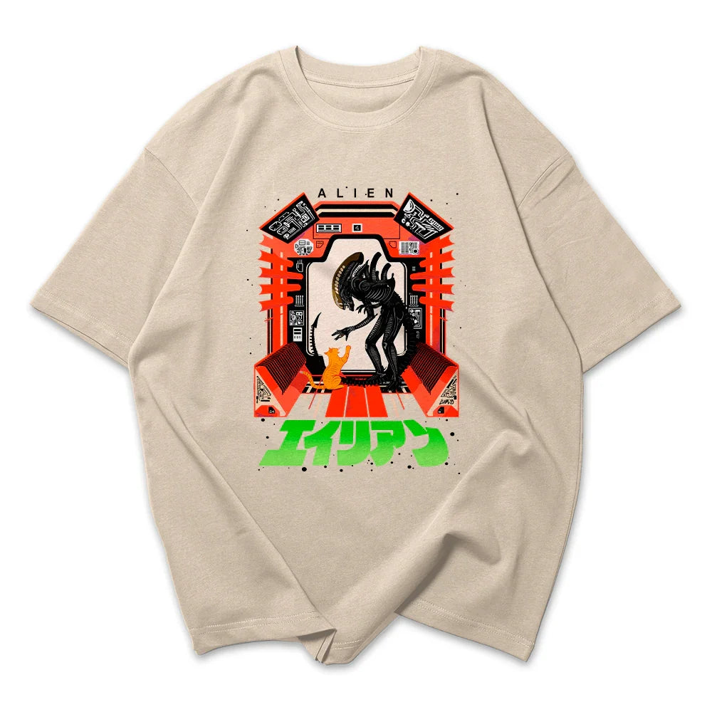 Camiseta Oversized Alien Movie 1979