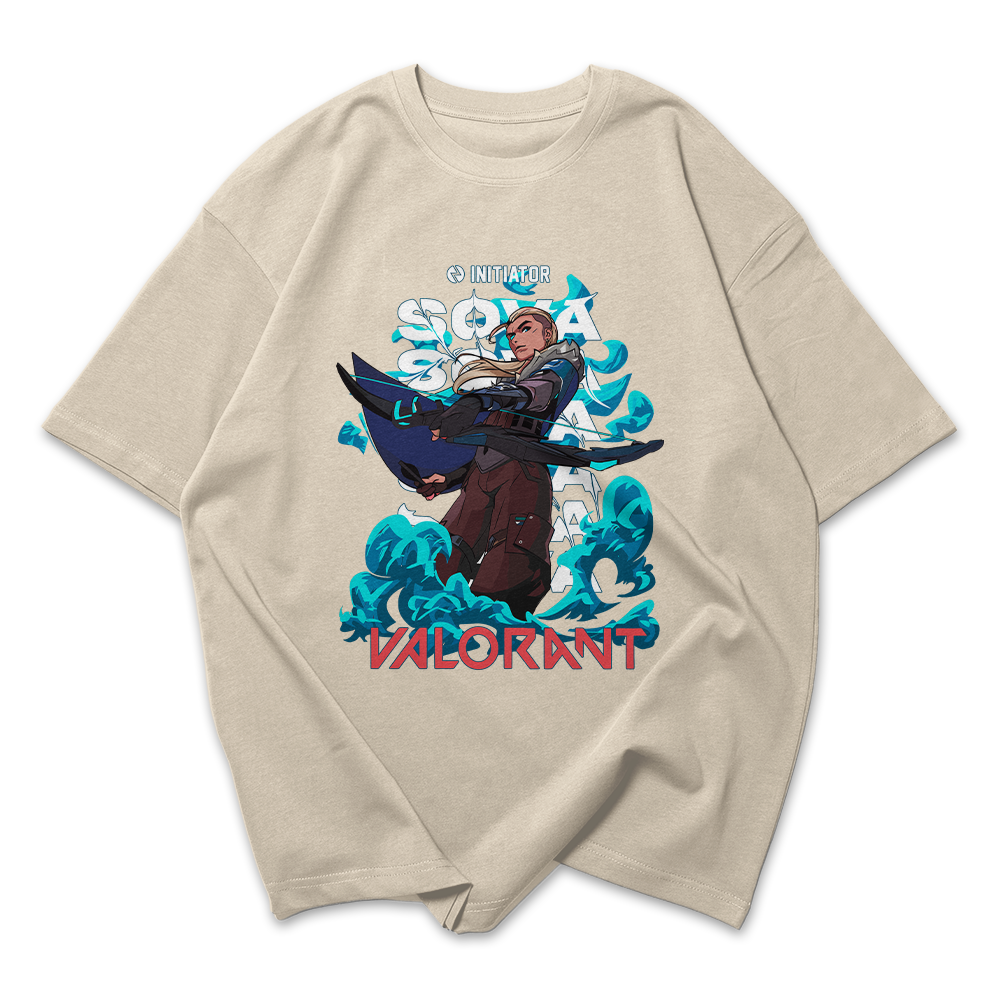 Camiseta Oversized Valorant Sova Innitiator