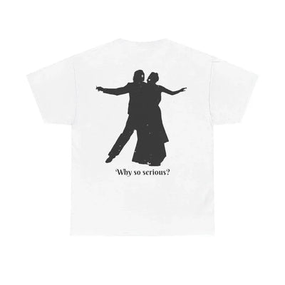 Camiseta Básica Unissex Joker 2 Folie À Deux Movie Branco