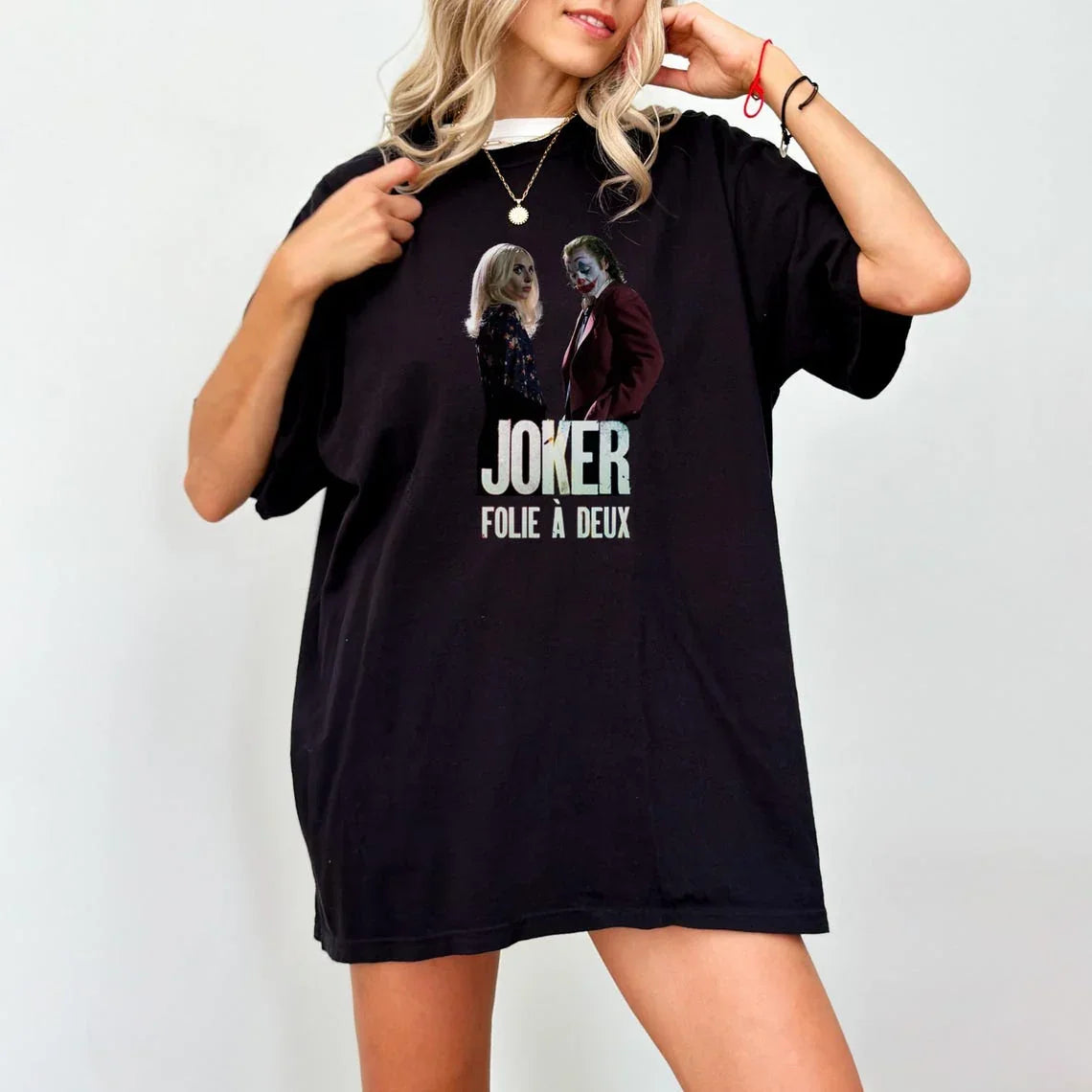 Camiseta Básica Unissex Joker Folie Preto
