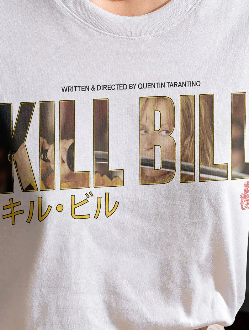 Camiseta Básica Unissex Kill Bill katana