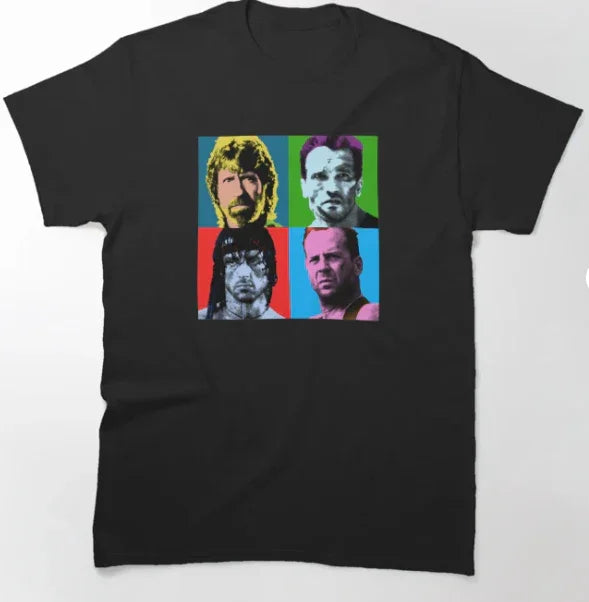 Camiseta Básica Unissex Last Action Heroes