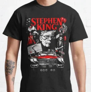 CAMISETA BASICA UNISEX The King Classic-preto