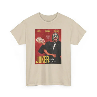 Camiseta Básica Unissex Joker 2 Vintage Folie À Deux Pérola