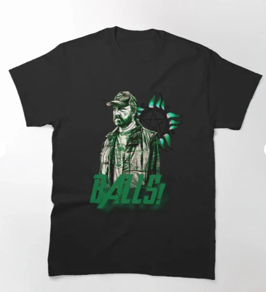 Camiseta Básica Unissex Balls Preto