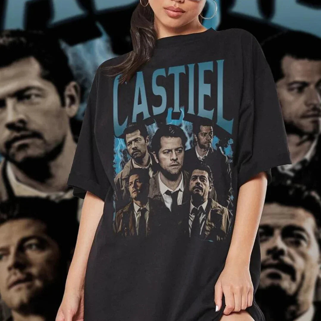 Camiseta Básica Unissex Castiel Collab Preto