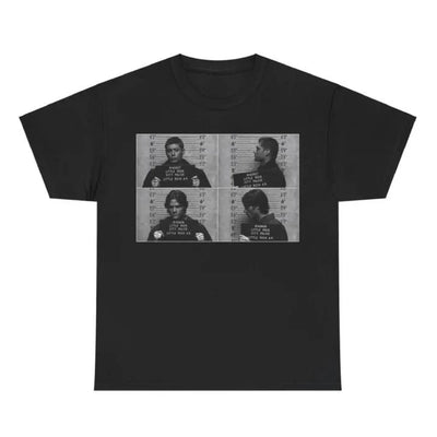 Camiseta Básica Unissex Prison Dean and Sam Supernatural Preto