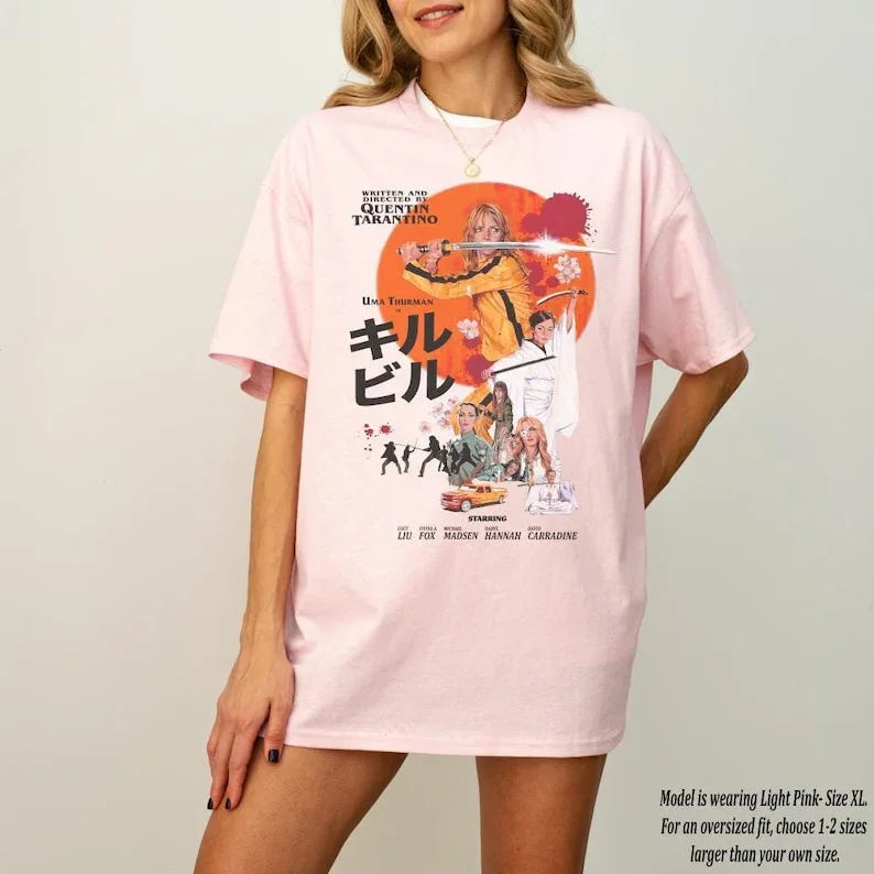 Camiseta Básica Unissex Retrô Kill Bill