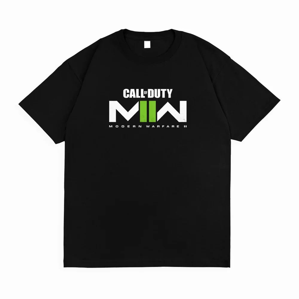 Camiseta Básica Unissex Call Of Duty Modern Warfare II-preto