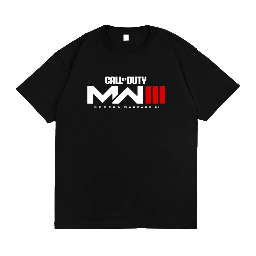 Camiseta Básica Unissex Call Of Duty Modern Warfare III-preto