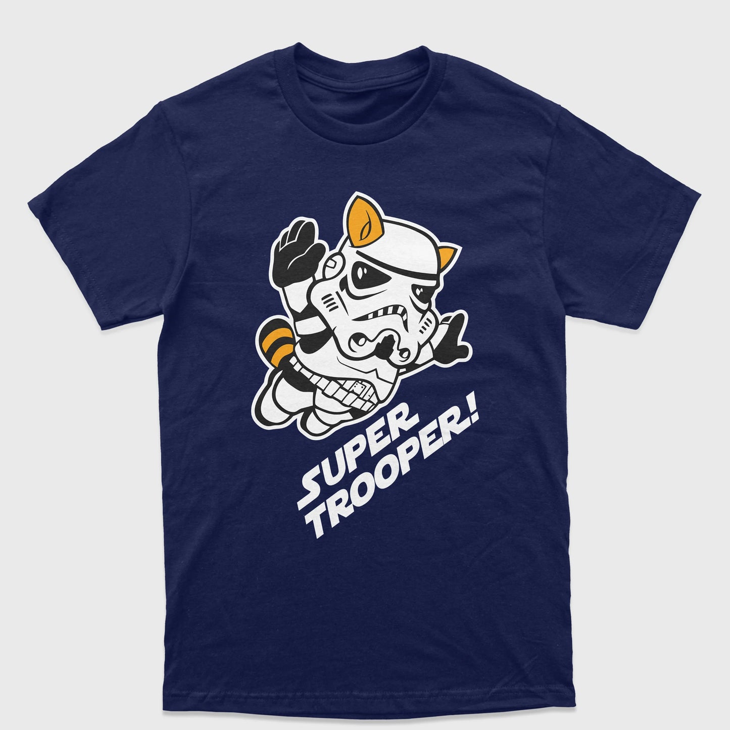 Camiseta Básica Unissex Super Trooper Mario